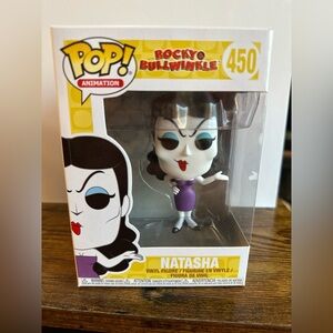 Funko Pop Animation Natasha Figure - Black and Purple